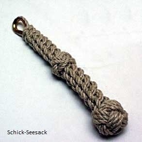 Glockenbändsel mit Kausche ca. 16cm